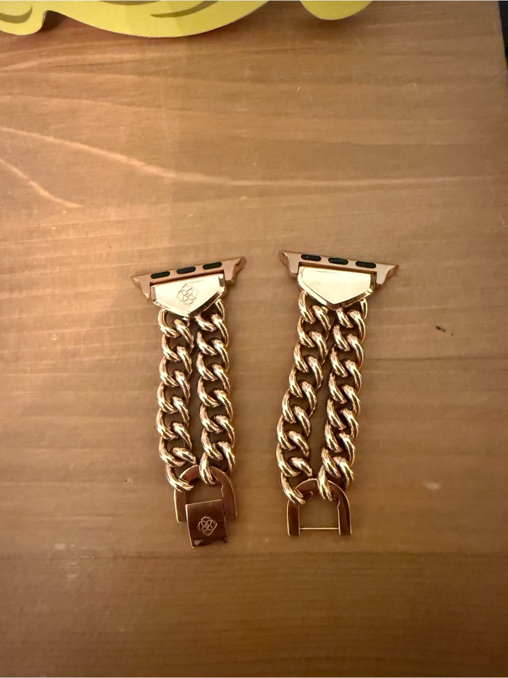 Kendra Scott Rose Gold Double Chain Apple Watch Band